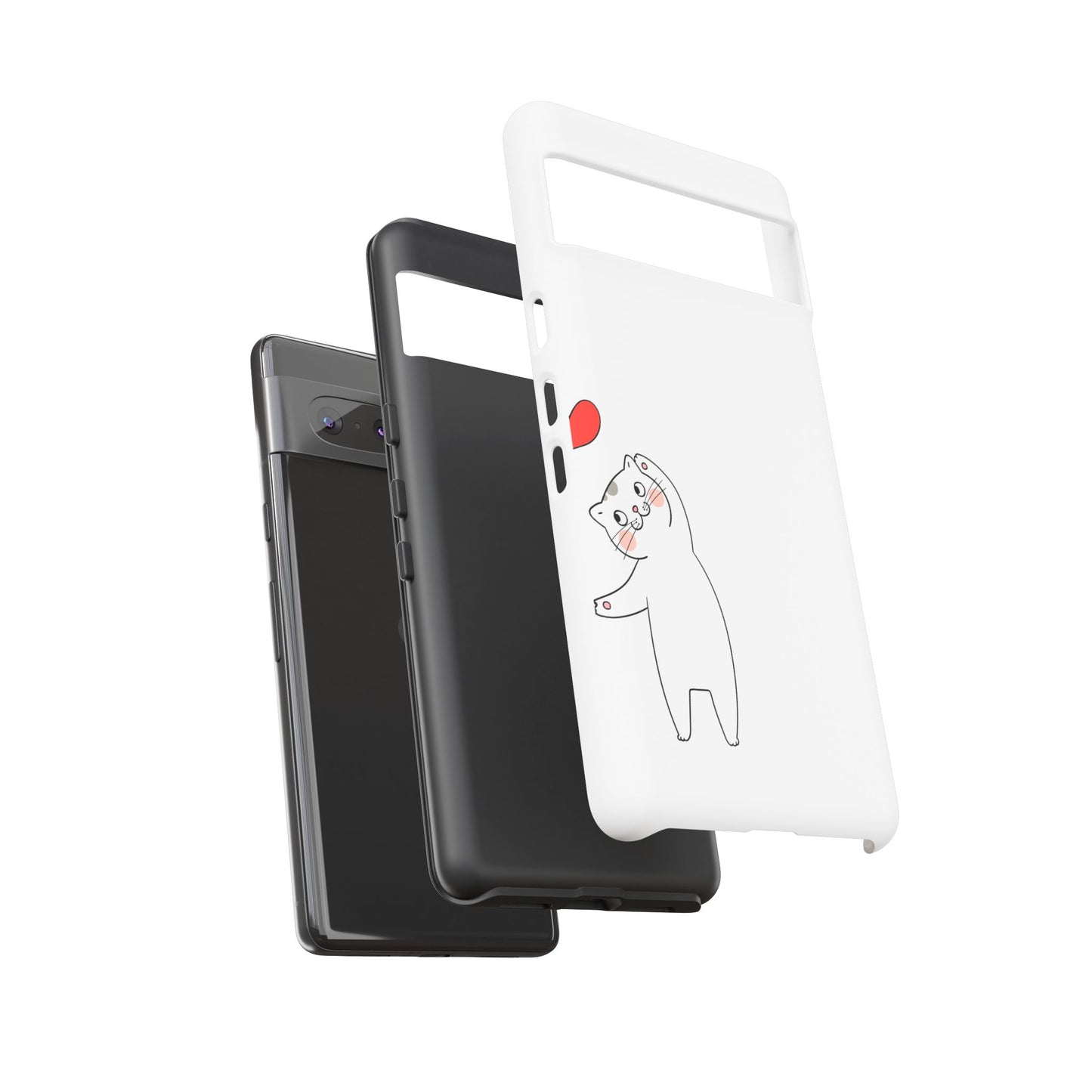 Tough Phone Case, Cute and Stylish Design, Durable Glossy Finish, Trendy Smartphone Protection for Daily Use