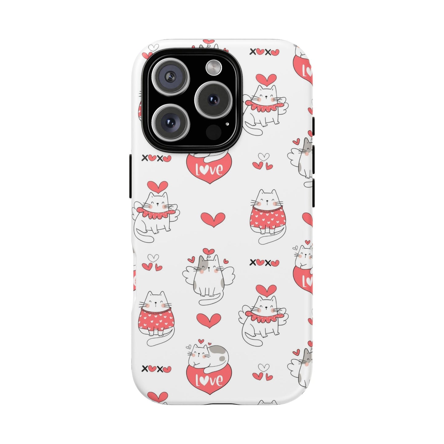 Durable Tough Phone Case, Trendy Glossy Cover, Stylish Cute Design, Perfect for Smartphone Protection