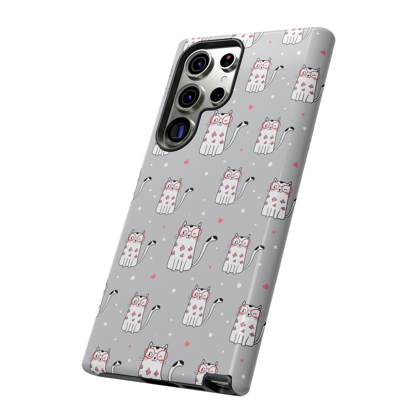 Durable Tough Phone Case, Stylish Glossy Cover, Trendy Cute Design, Perfect for Smartphone Use