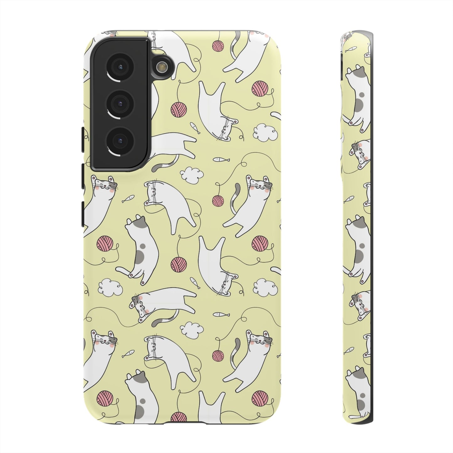 Durable Tough Phone Case, Cute Glossy Cover, Stylish and Trendy Smartphone Protection for Daily Use