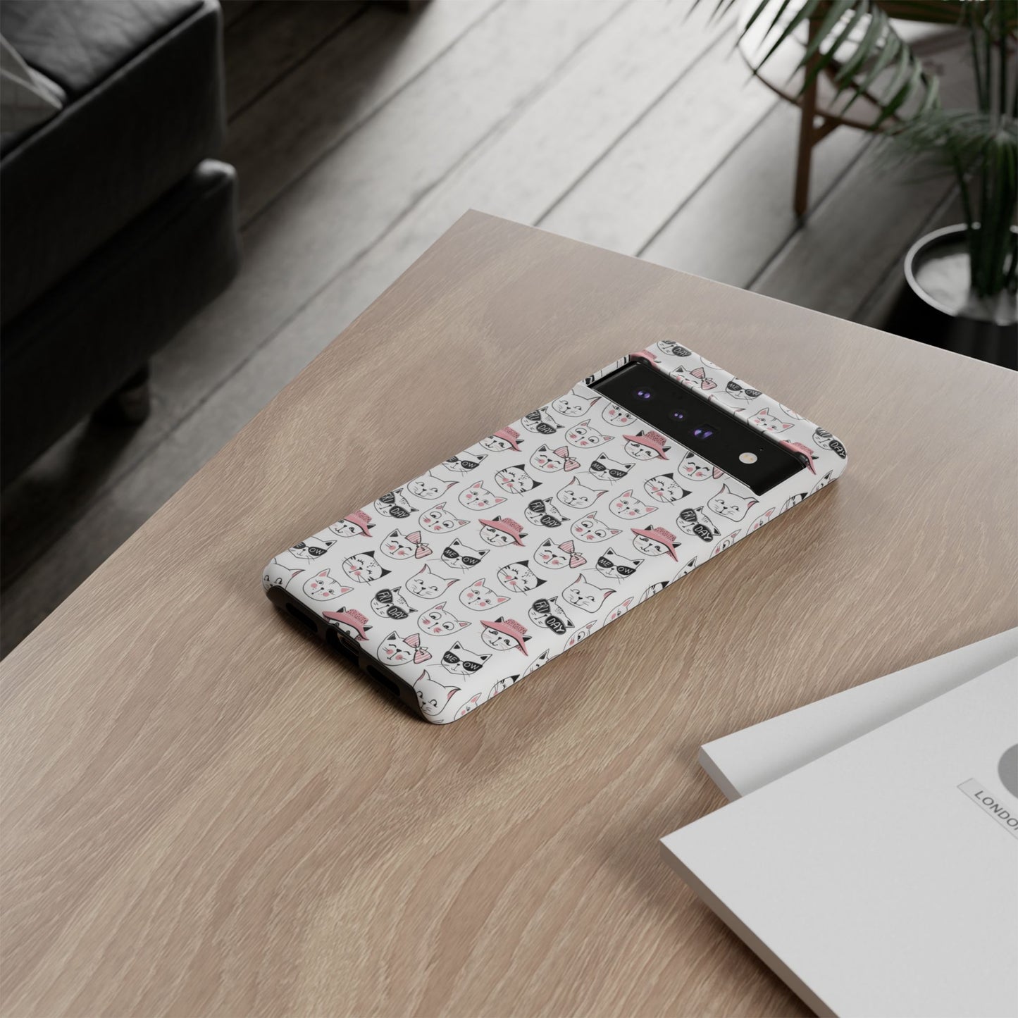 Durable Tough Phone Case, Stylish Glossy Finish, Trendy and Cute Smartphone Cover for Protection