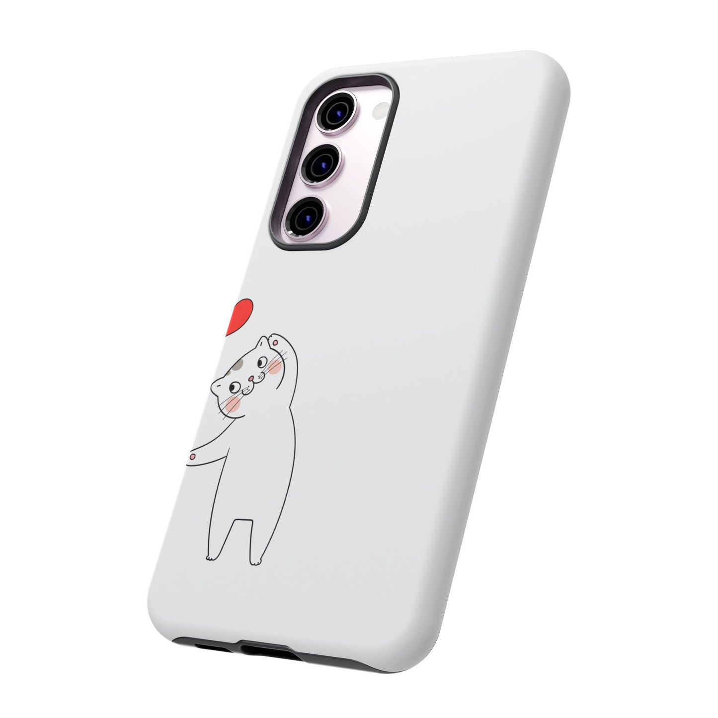 Tough Phone Case, Cute and Stylish Design, Durable Glossy Finish, Trendy Smartphone Protection for Daily Use
