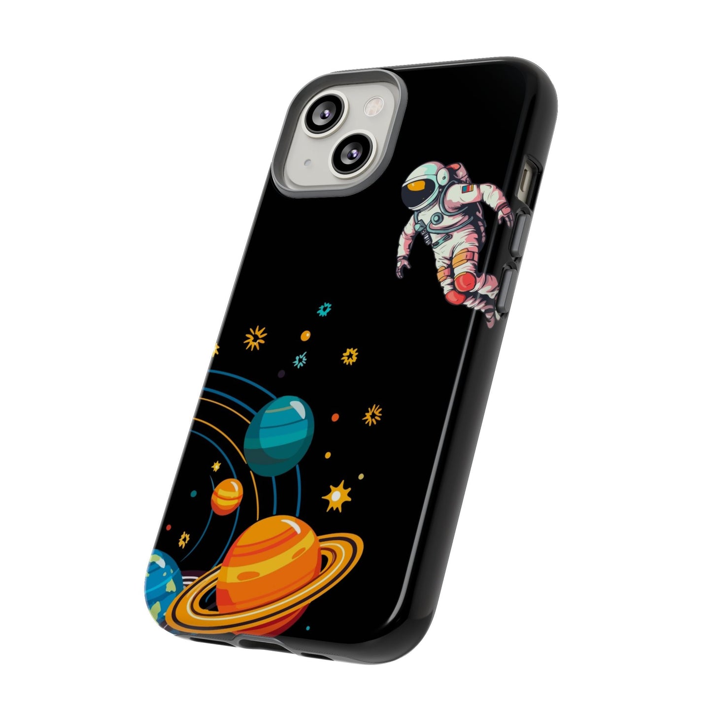 Cosmic Astronaut Phone Case - Tough & Stylish Space Design