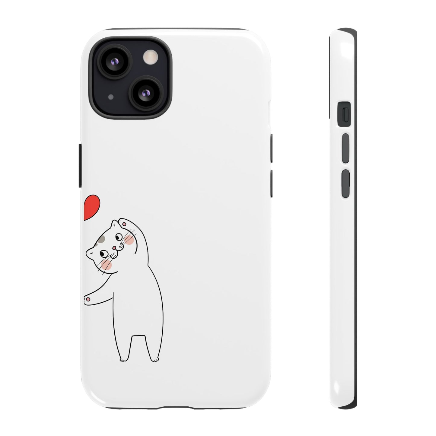 Tough Phone Case, Cute and Stylish Design, Durable Glossy Finish, Trendy Smartphone Protection for Daily Use