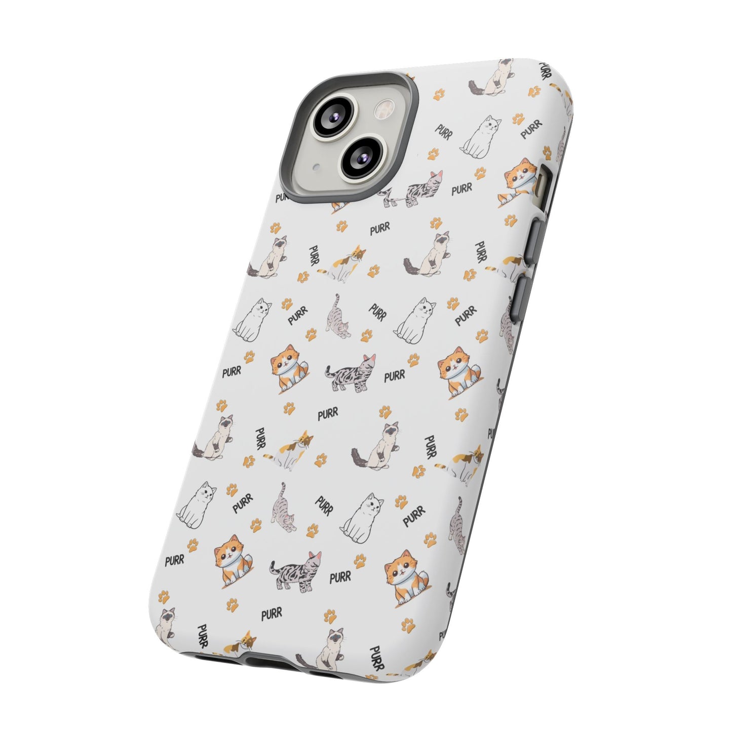 Tough Phone Case, Glossy Finish, Trendy and Cute, Durable Smartphone Protection for Daily Us