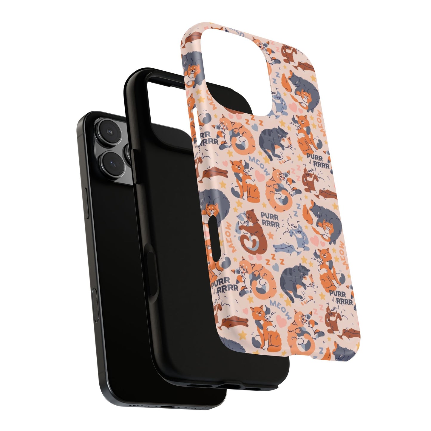 Durable Tough Phone Case, Trendy Cute Glossy Design, Stylish Smartphone Protection for Everyday Use