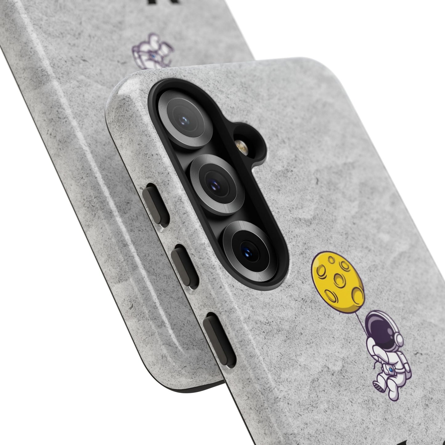Astronaut Moon Phone Case - "Dust in My Veins" Durable Tough Case