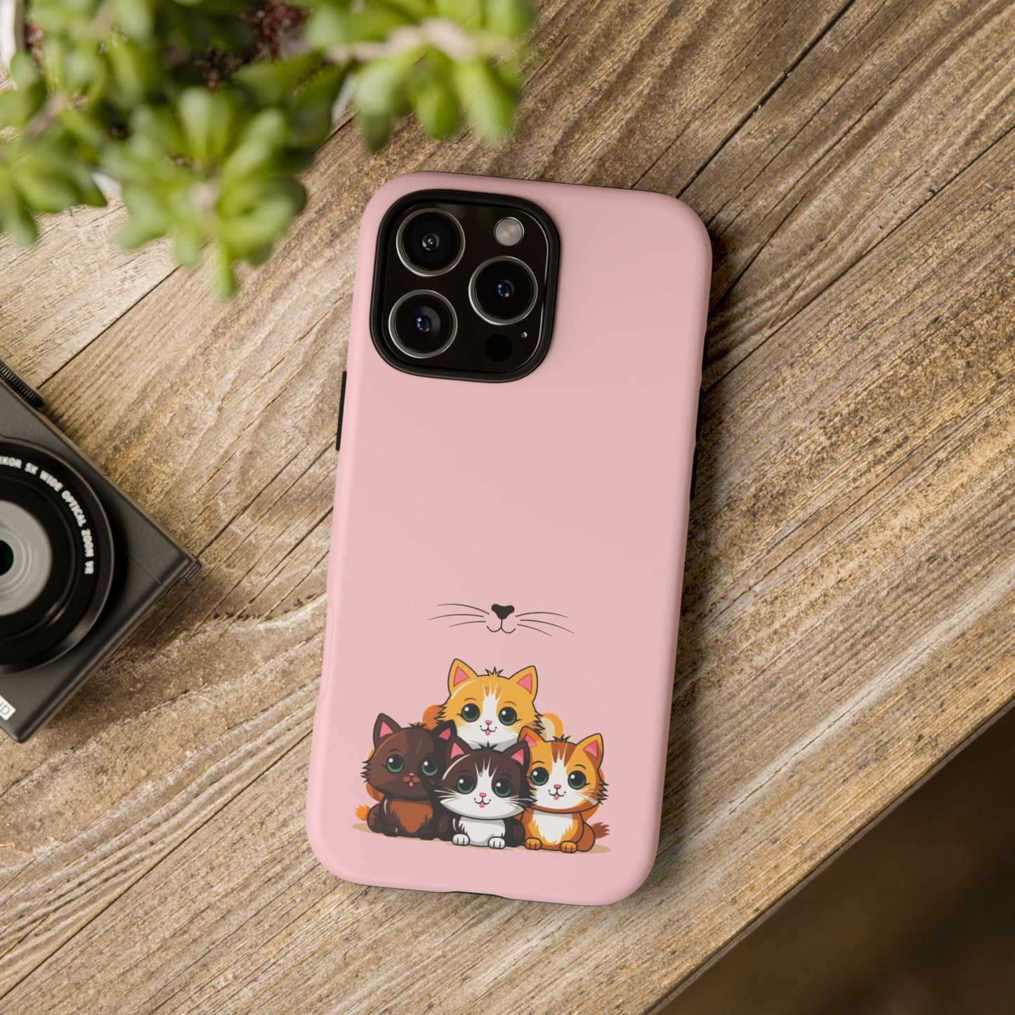 Durable Tough Phone Case, Glossy Stylish Finish, Trendy and Cute Design, Fashionable Everyday Smartphone Cover