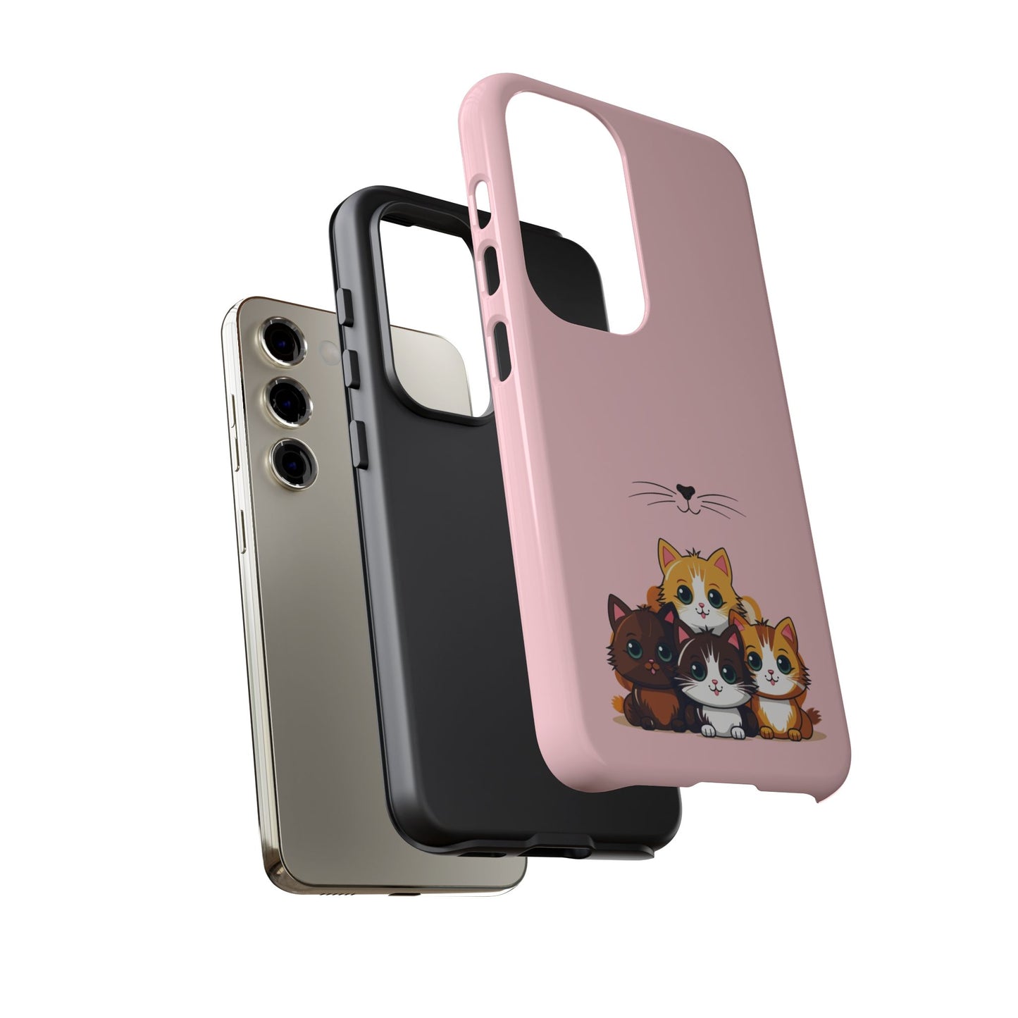 Durable Tough Phone Case, Glossy Stylish Finish, Trendy and Cute Design, Fashionable Everyday Smartphone Cover