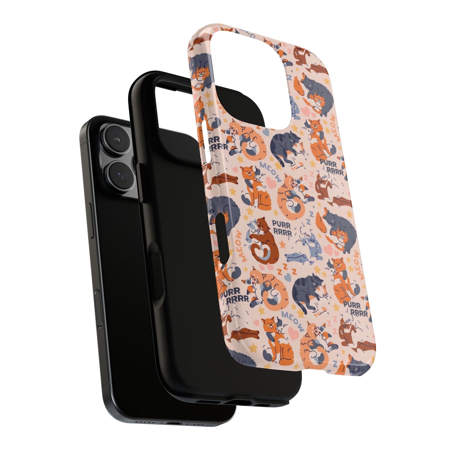Durable Tough Phone Case, Trendy Cute Glossy Design, Stylish Smartphone Protection for Everyday Use