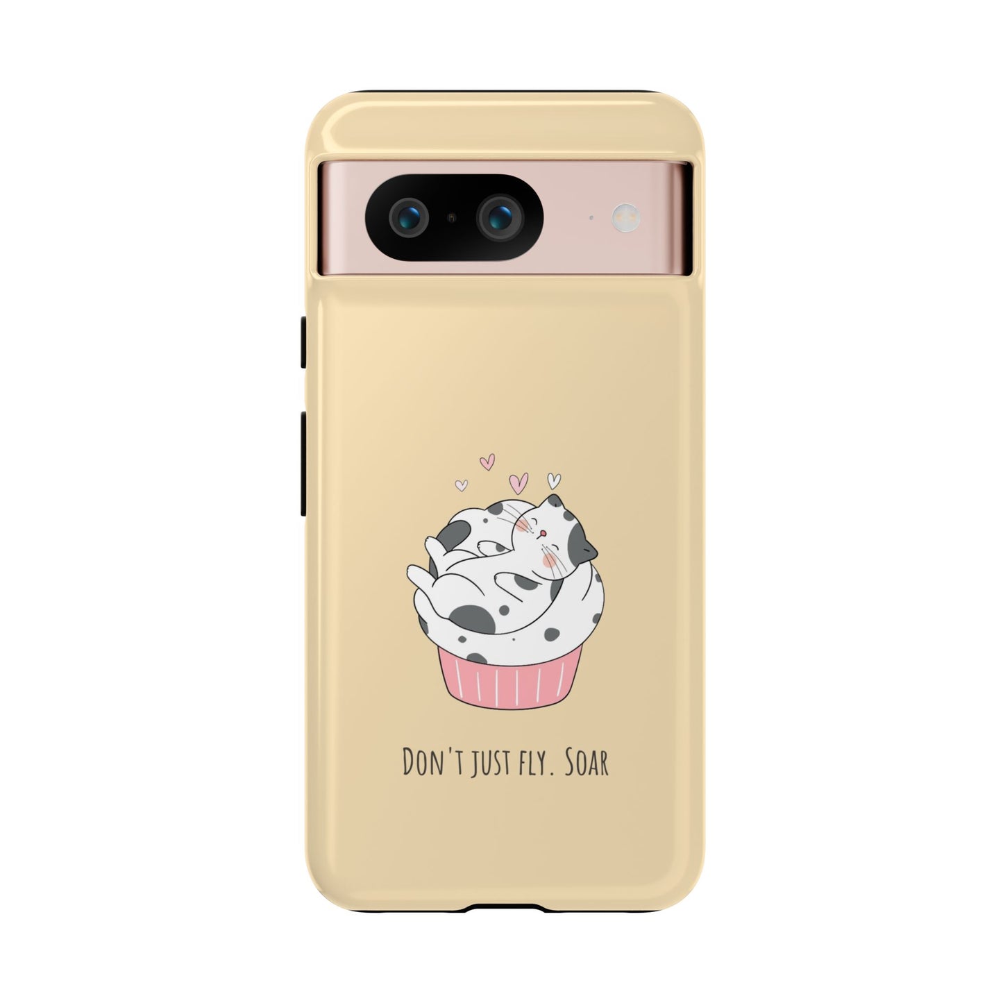Tough Phone Case, Glossy Cute Design, Durable and Stylish, Trendy Smartphone Cover for Daily Use