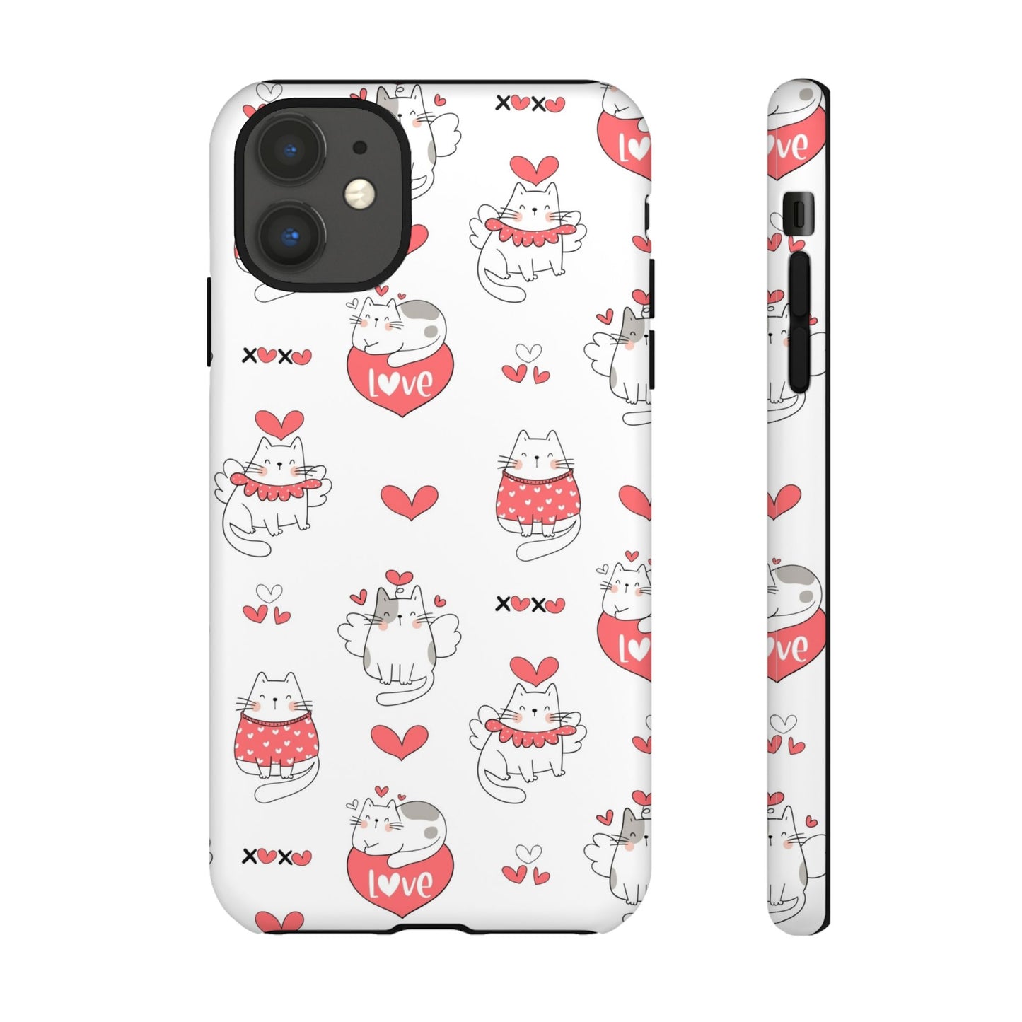 Durable Tough Phone Case, Trendy Glossy Cover, Stylish Cute Design, Perfect for Smartphone Protection