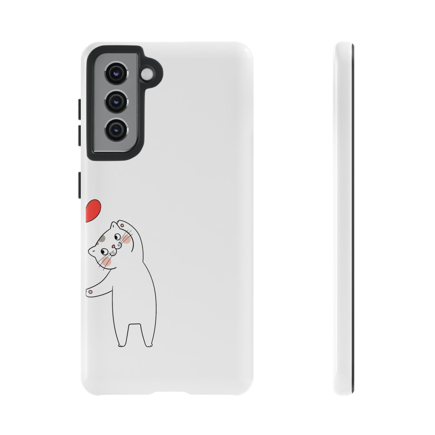 Tough Phone Case, Cute and Stylish Design, Durable Glossy Finish, Trendy Smartphone Protection for Daily Use