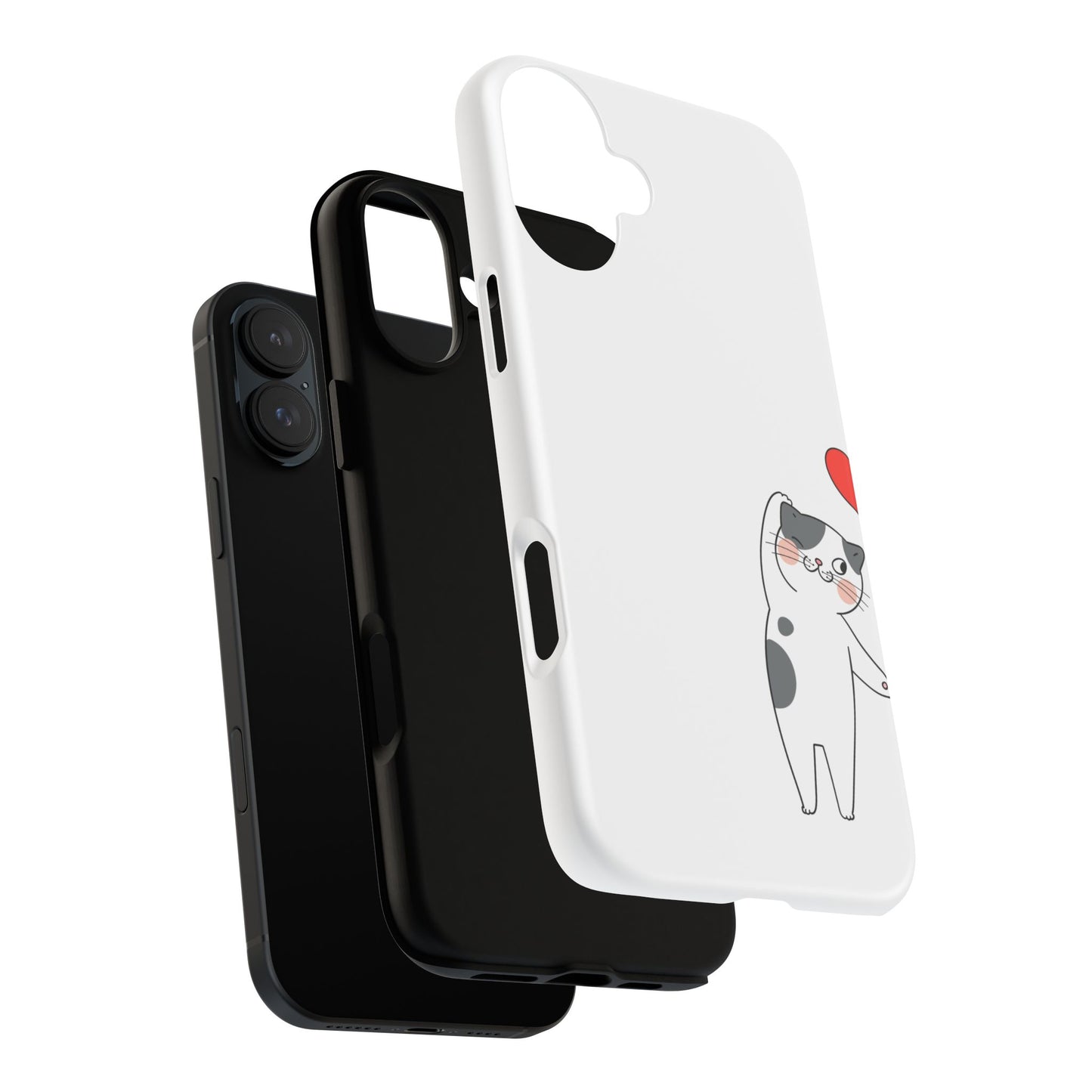 Tough Phone Case, Durable and Trendy Glossy Finish, Cute Stylish Design, Everyday Smartphone Protection