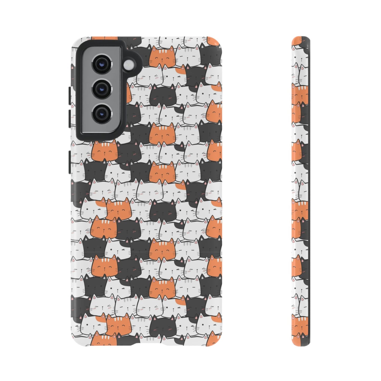 Durable Tough Phone Case, Cute and Stylish Glossy Finish, Trendy Design for Smartphone Protection