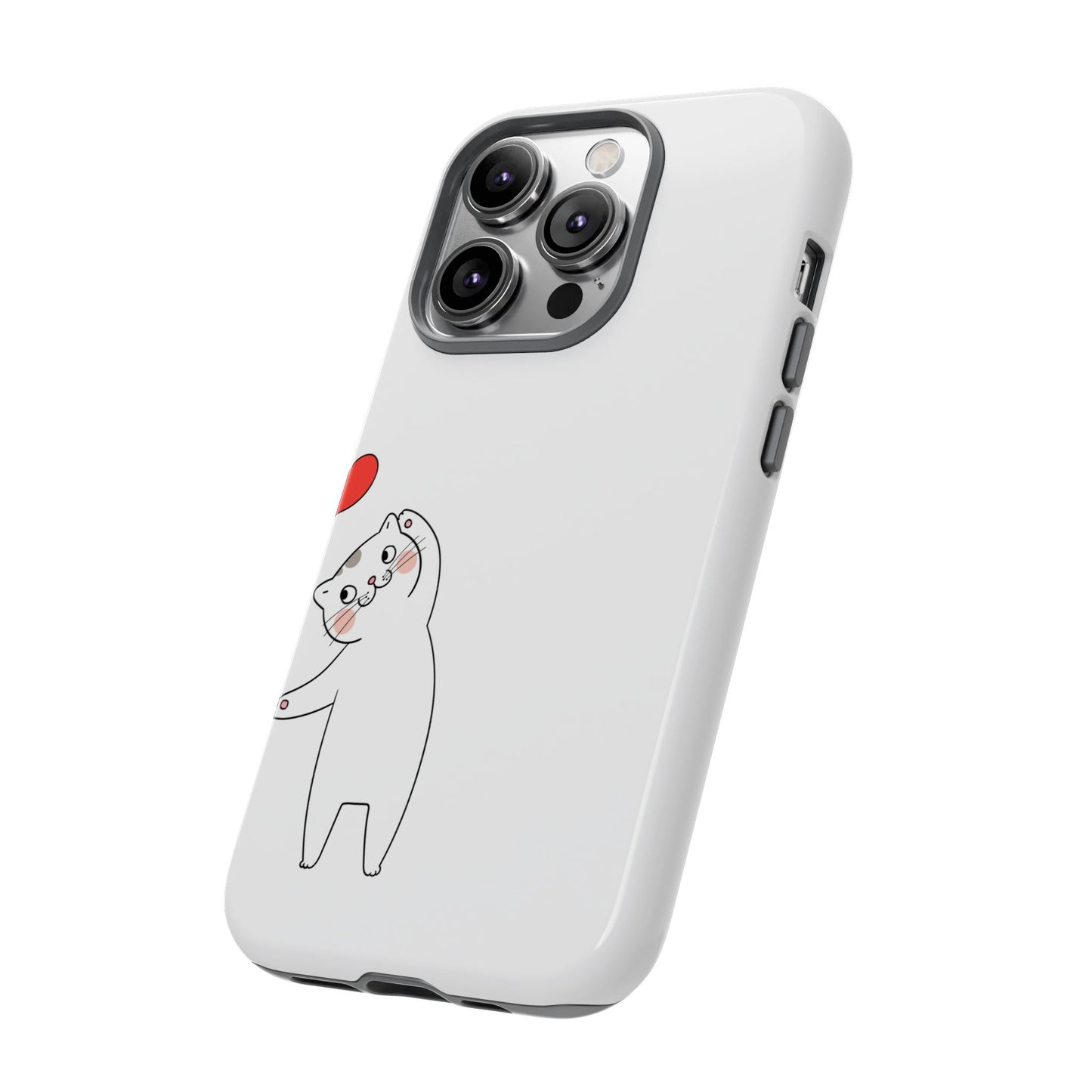 Tough Phone Case, Cute and Stylish Design, Durable Glossy Finish, Trendy Smartphone Protection for Daily Use