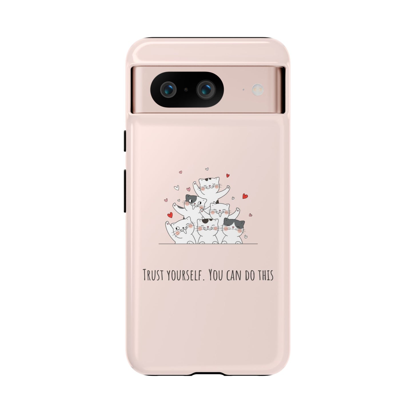 Tough Phone Case, Stylish Glossy Finish, Durable Design, Cute and Trendy Cover for Smartphones