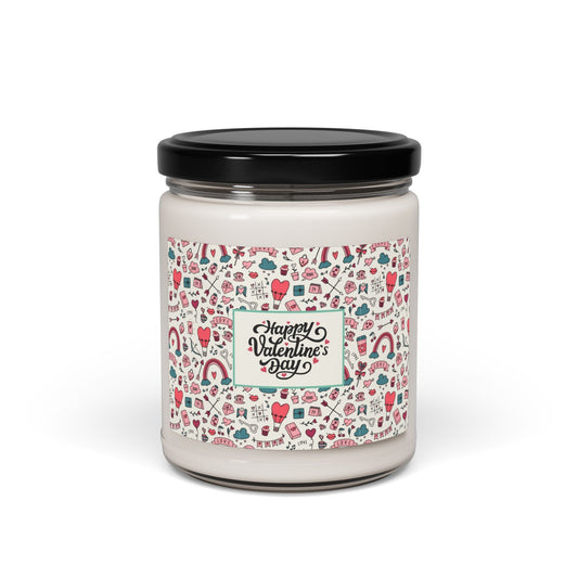 Scented Soy Candle, 9oz,9 scents and one unscented