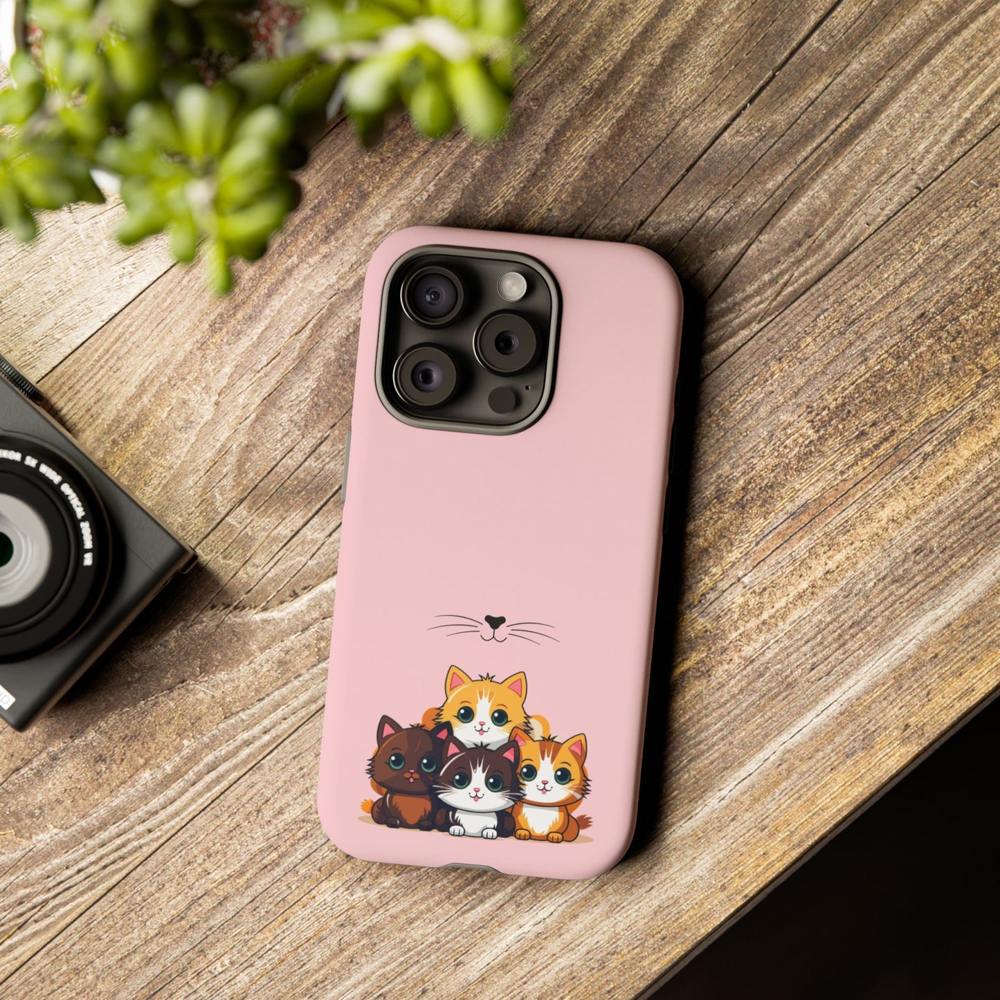 Durable Tough Phone Case, Glossy Stylish Finish, Trendy and Cute Design, Fashionable Everyday Smartphone Cover
