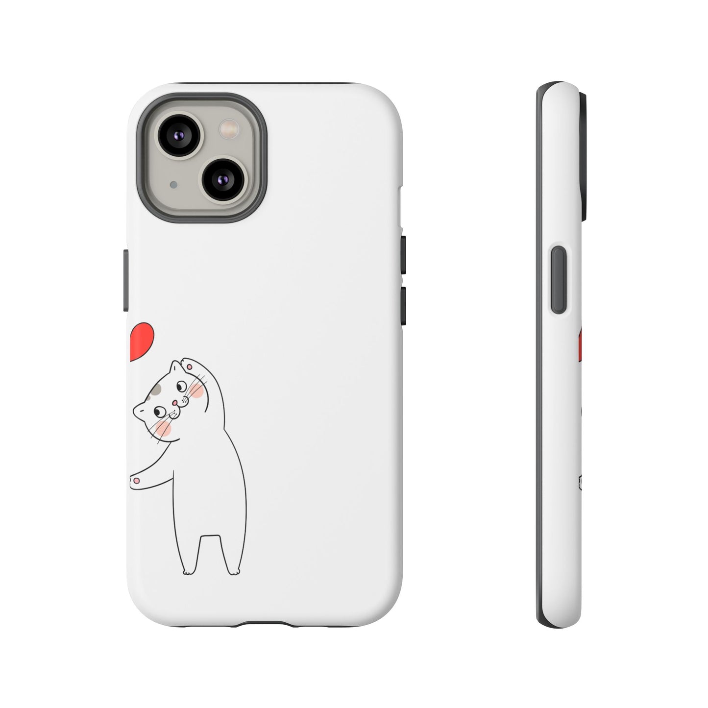 Tough Phone Case, Cute and Stylish Design, Durable Glossy Finish, Trendy Smartphone Protection for Daily Use