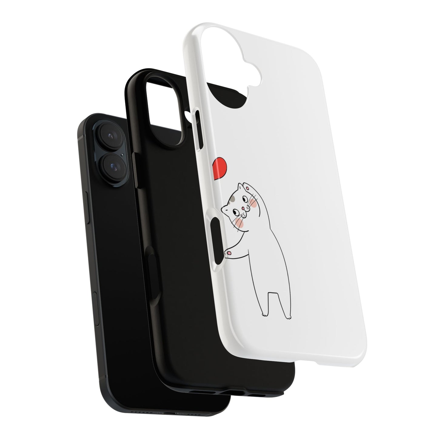 Tough Phone Case, Cute and Stylish Design, Durable Glossy Finish, Trendy Smartphone Protection for Daily Use