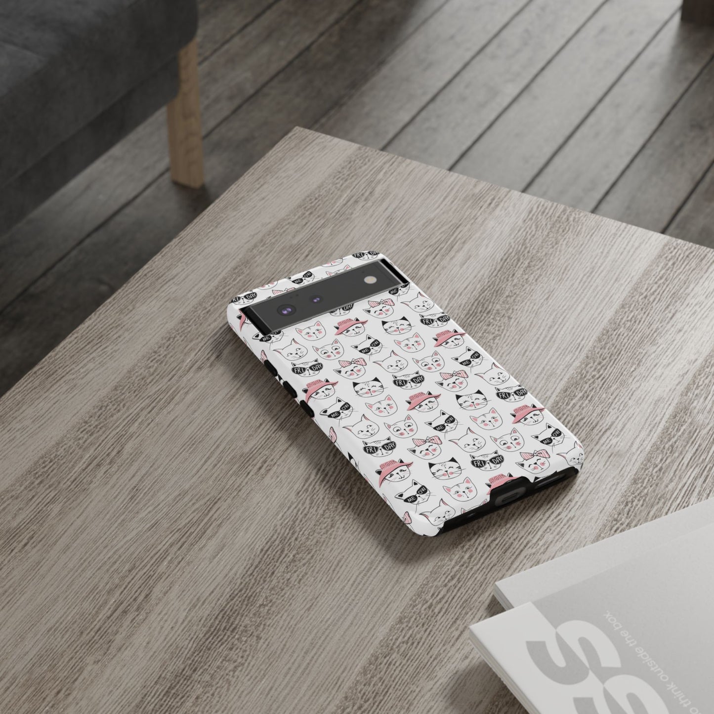 Durable Tough Phone Case, Stylish Glossy Finish, Trendy and Cute Smartphone Cover for Protection