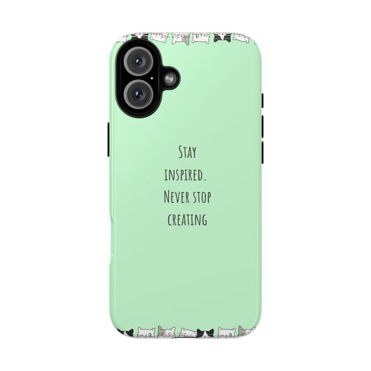 Tough Phone Case, Trendy Durable Glossy Finish, Stylish and Cute Smartphone Cover for Daily Use