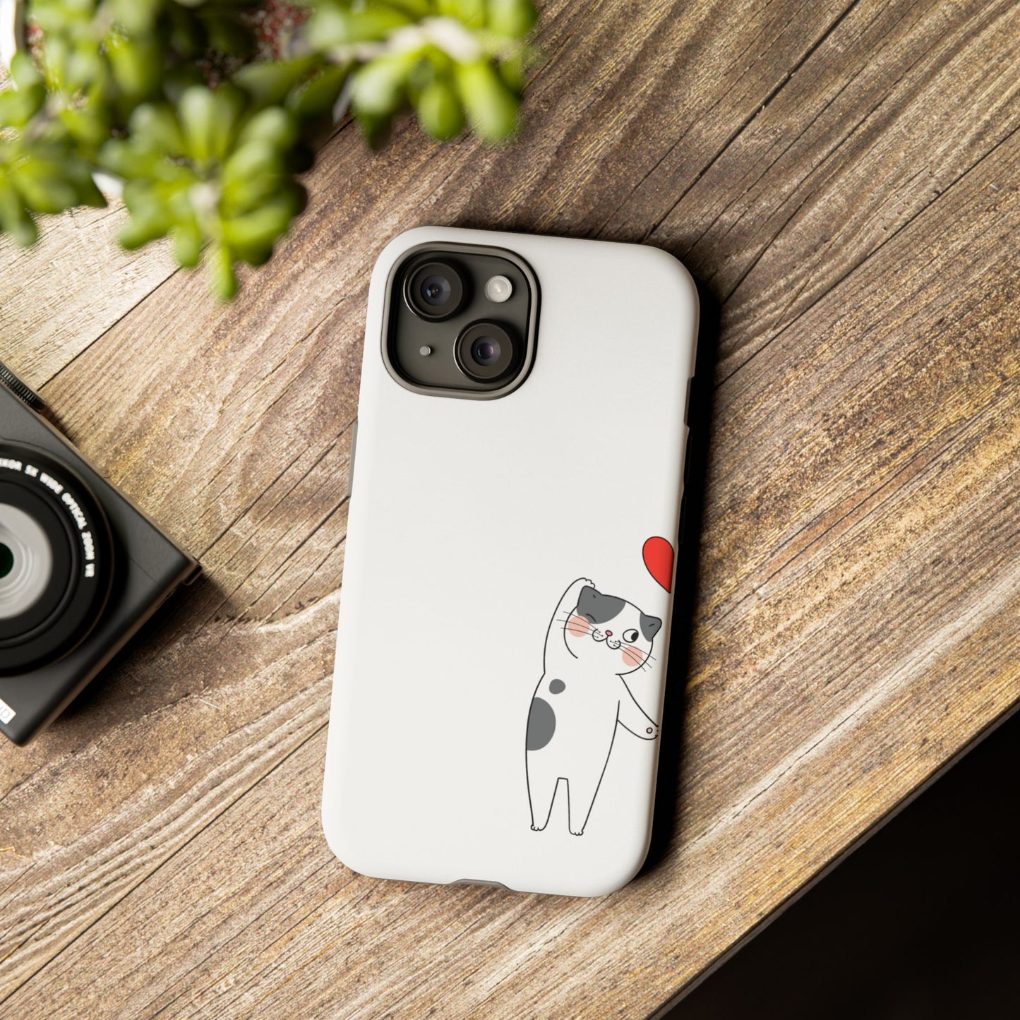 Tough Phone Case, Durable and Trendy Glossy Finish, Cute Stylish Design, Everyday Smartphone Protection