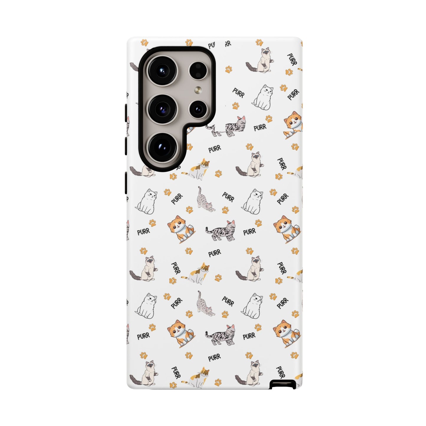 Tough Phone Case, Glossy Finish, Trendy and Cute, Durable Smartphone Protection for Daily Us