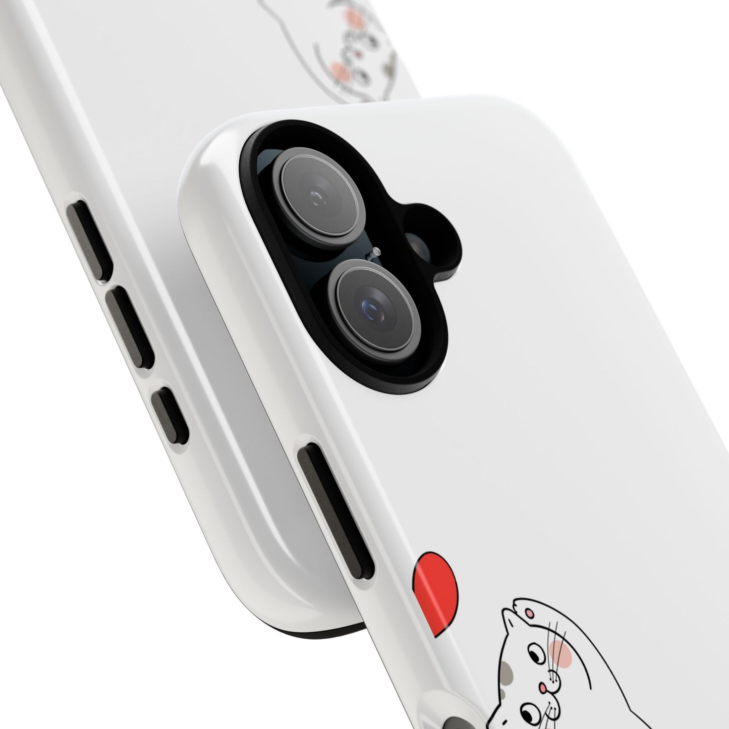 Tough Phone Case, Cute and Stylish Design, Durable Glossy Finish, Trendy Smartphone Protection for Daily Use