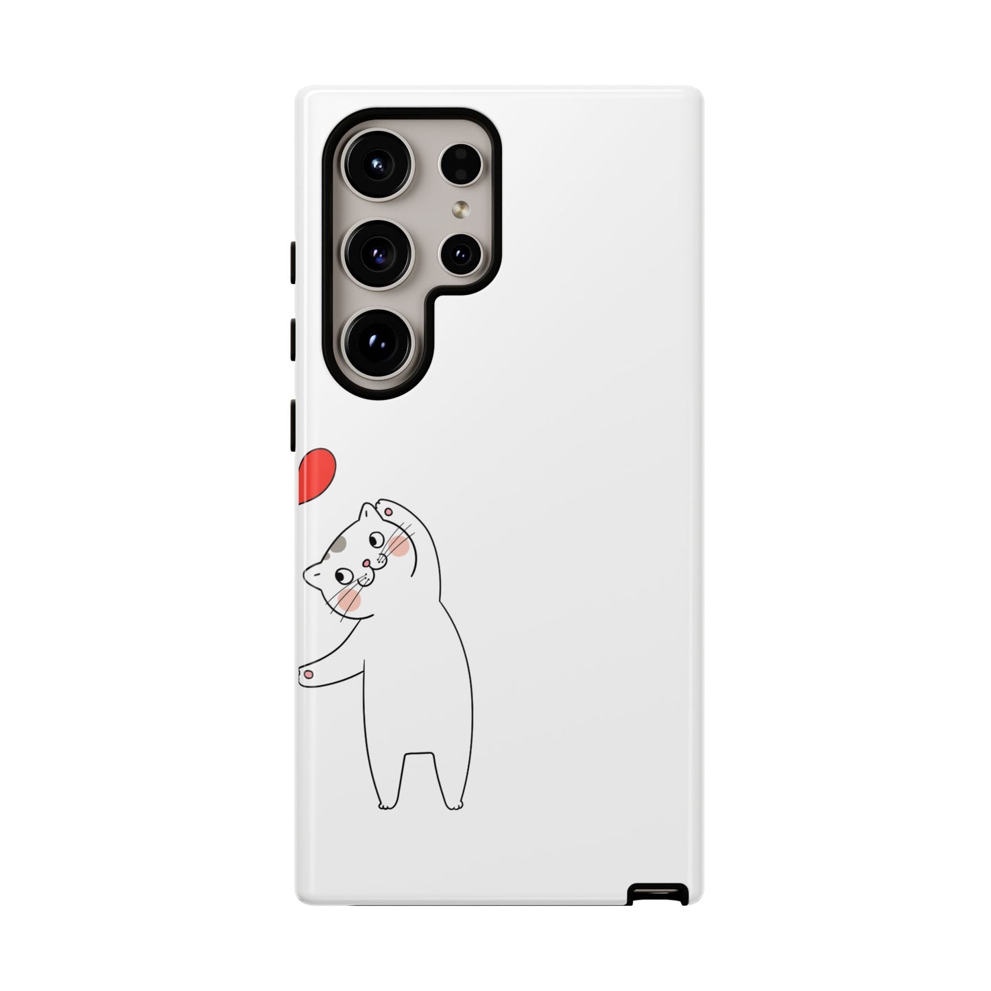 Tough Phone Case, Cute and Stylish Design, Durable Glossy Finish, Trendy Smartphone Protection for Daily Use