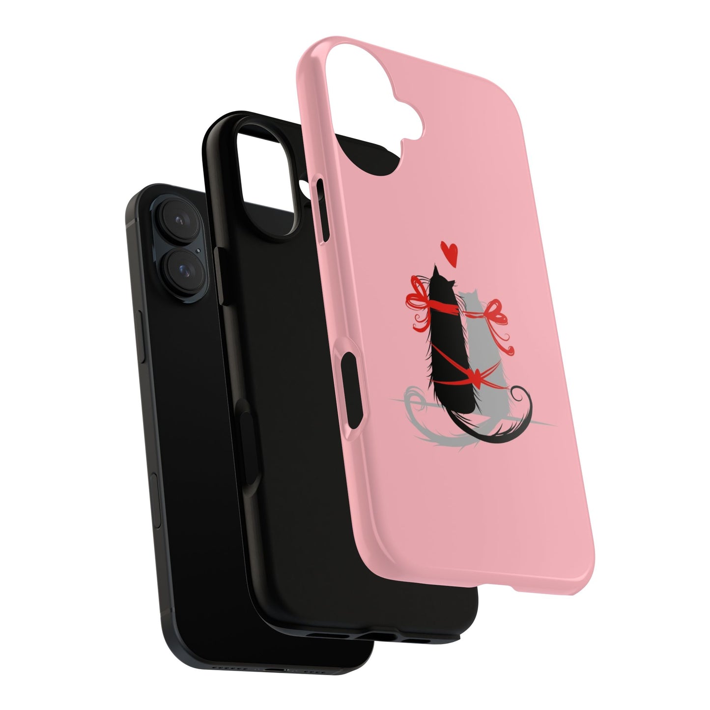 Cute Tough Phone Case, Trendy Glossy Finish, Durable and Fashionable, Stylish Everyday Cover, Smartphone Protection