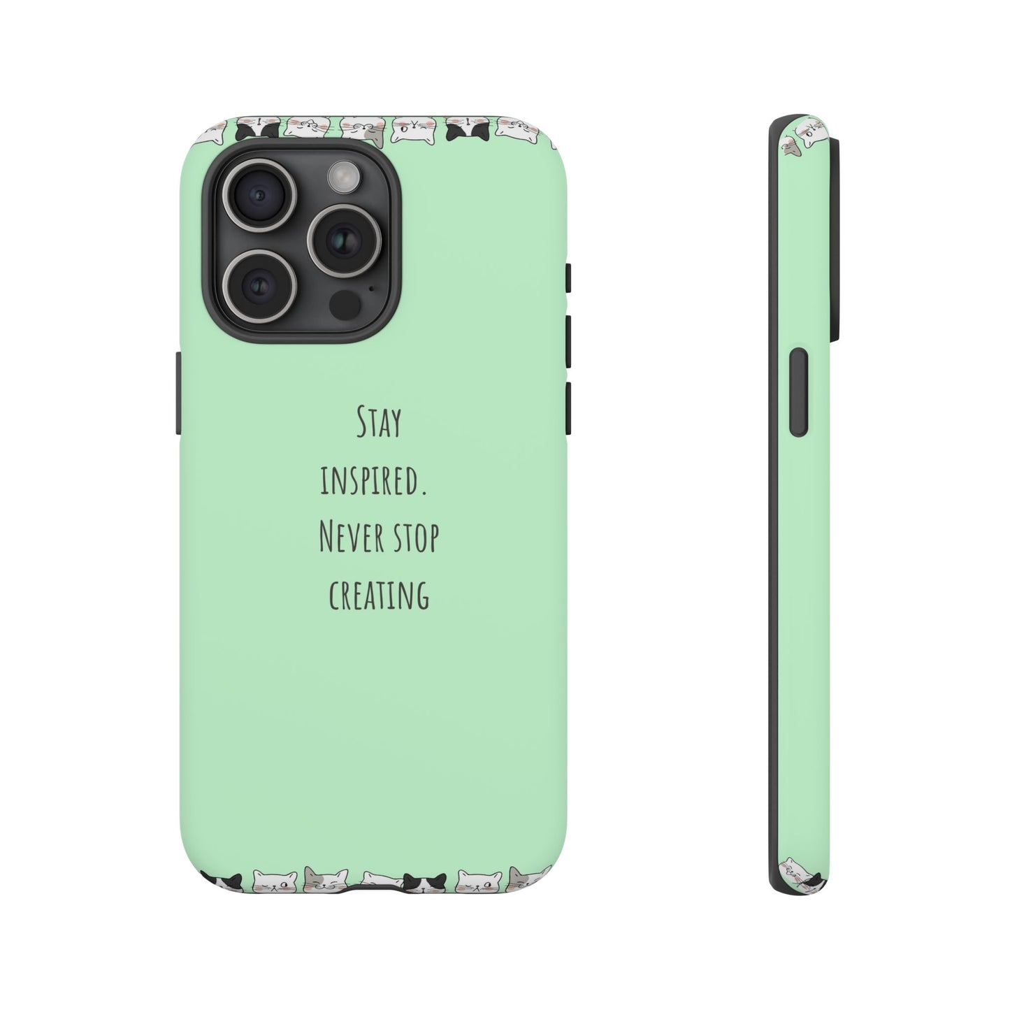 Tough Phone Case, Trendy Durable Glossy Finish, Stylish and Cute Smartphone Cover for Daily Use