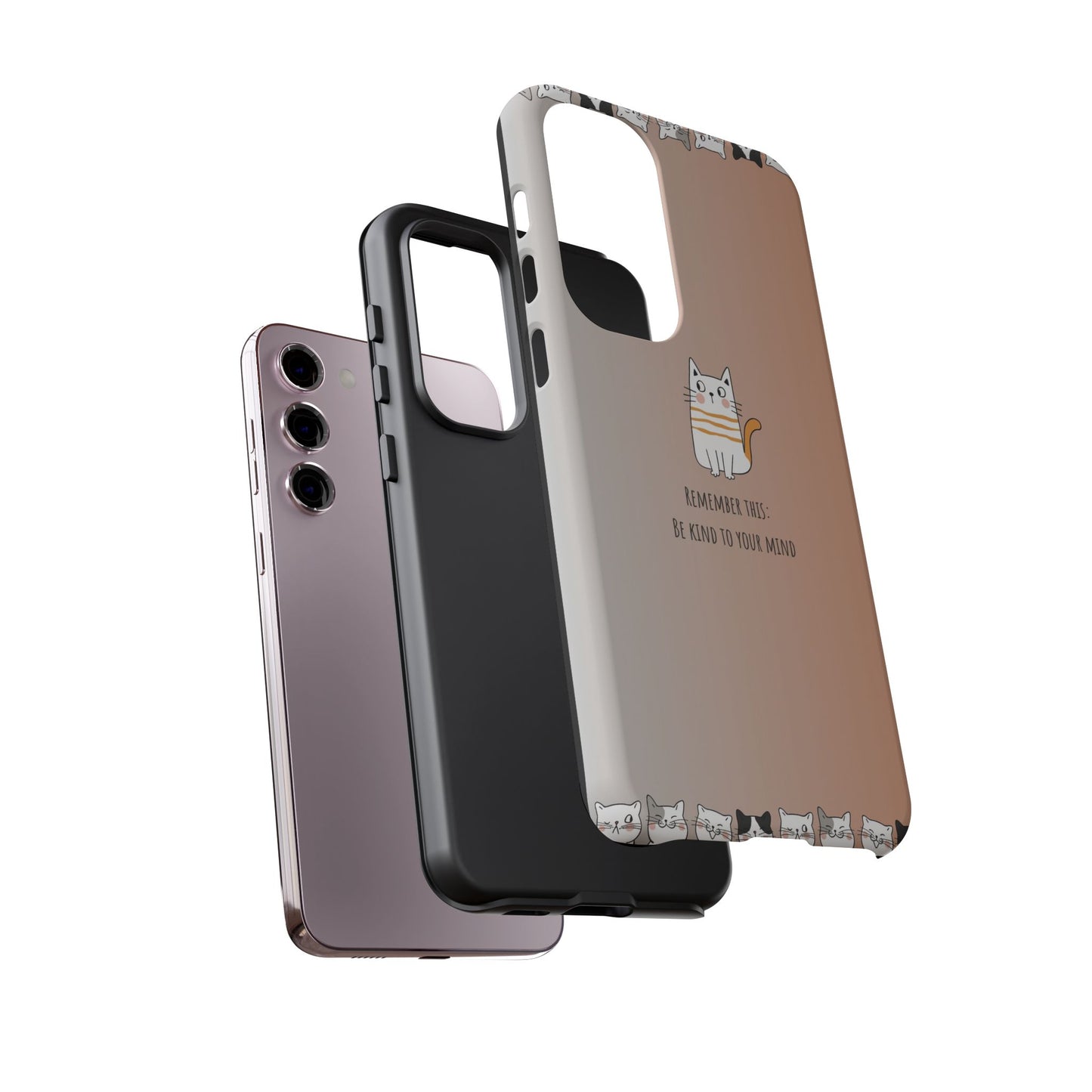 Durable Tough Phone Case, Cute Stylish Design, Glossy Trendy Cover for Smartphone Protection