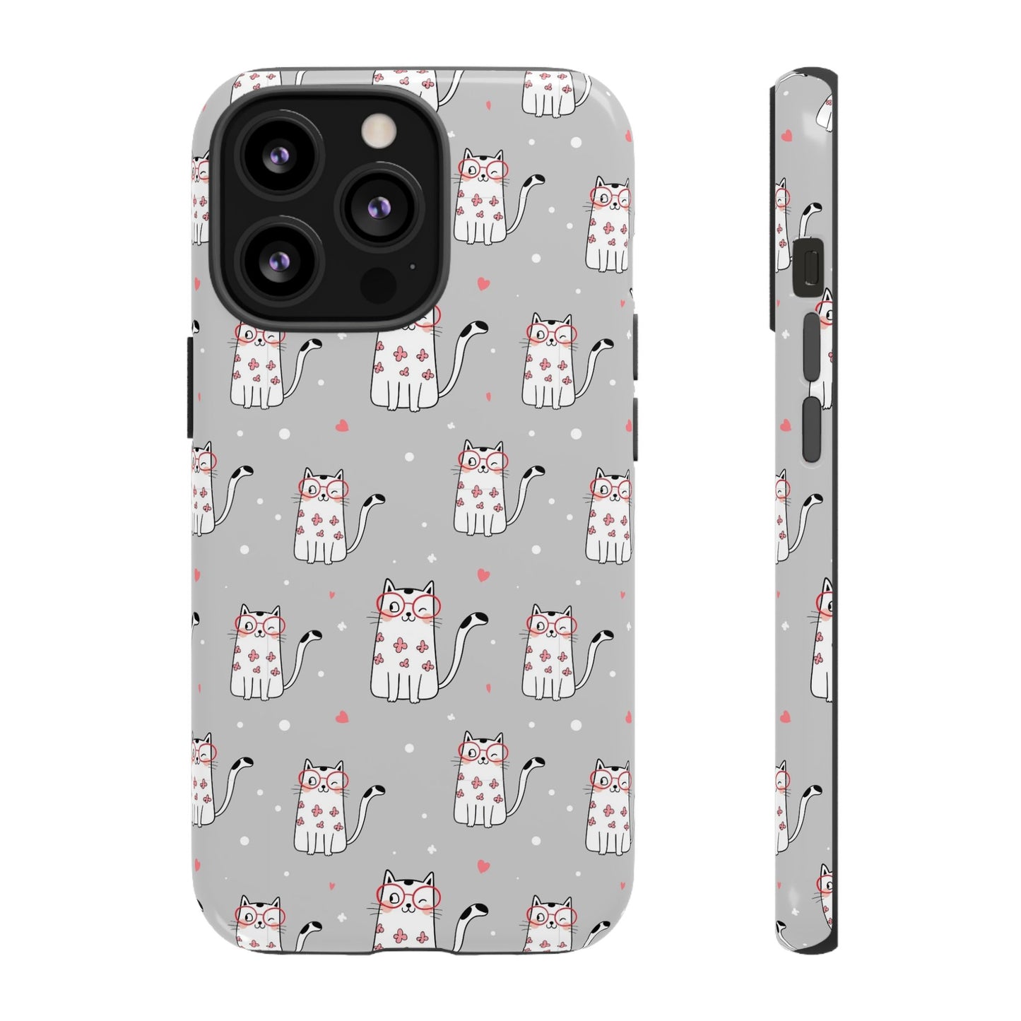 Durable Tough Phone Case, Stylish Glossy Cover, Trendy Cute Design, Perfect for Smartphone Use