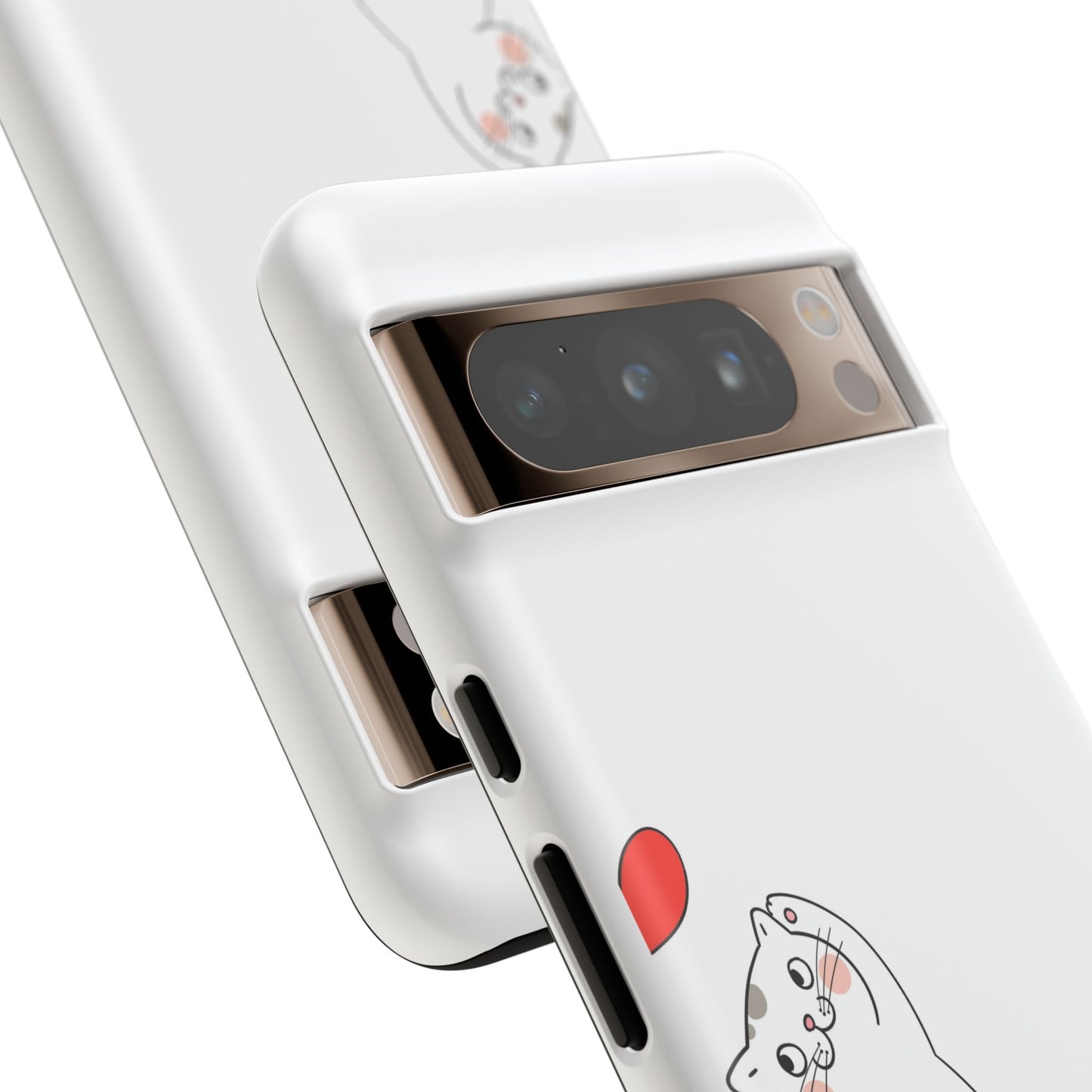 Tough Phone Case, Cute and Stylish Design, Durable Glossy Finish, Trendy Smartphone Protection for Daily Use