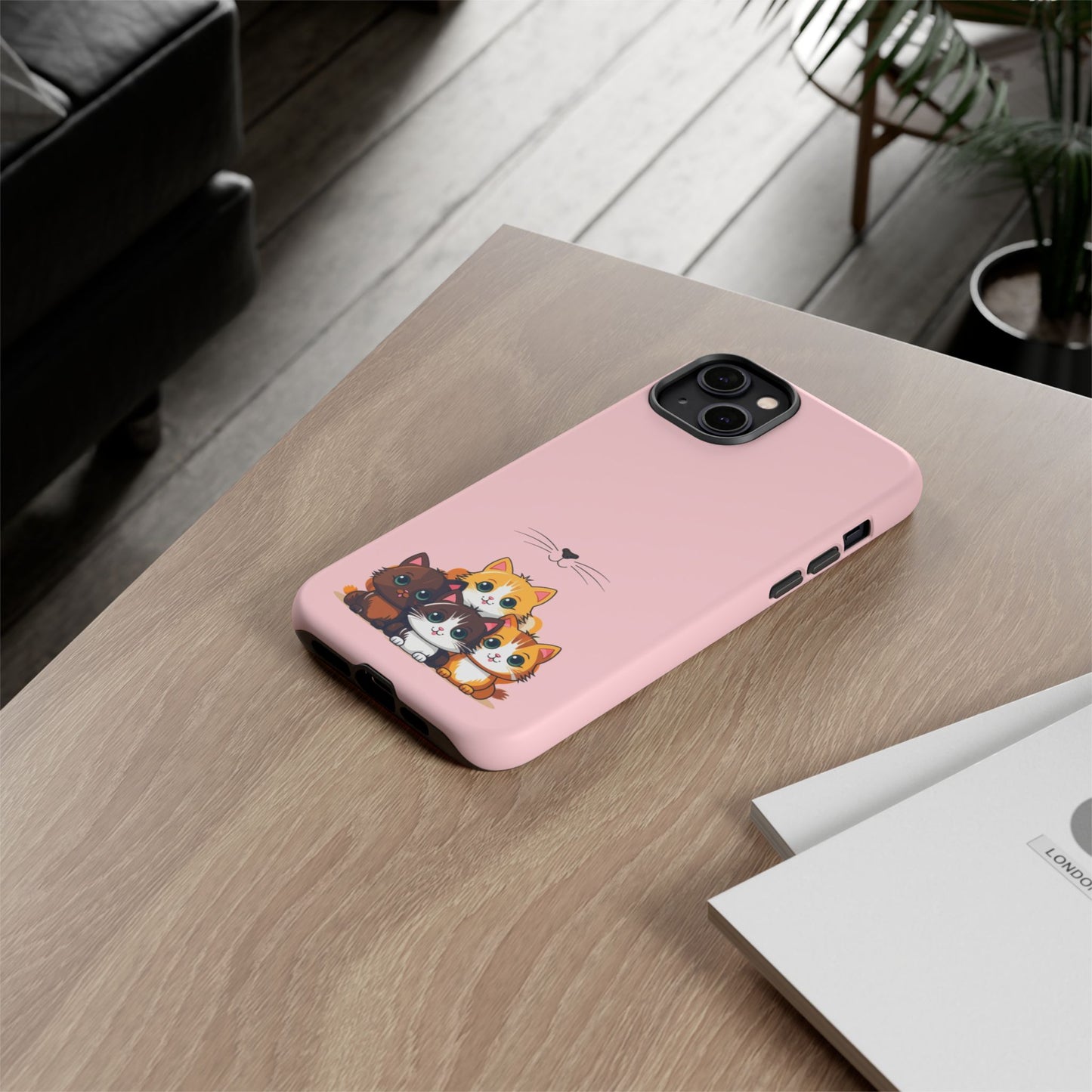 Durable Tough Phone Case, Glossy Stylish Finish, Trendy and Cute Design, Fashionable Everyday Smartphone Cover
