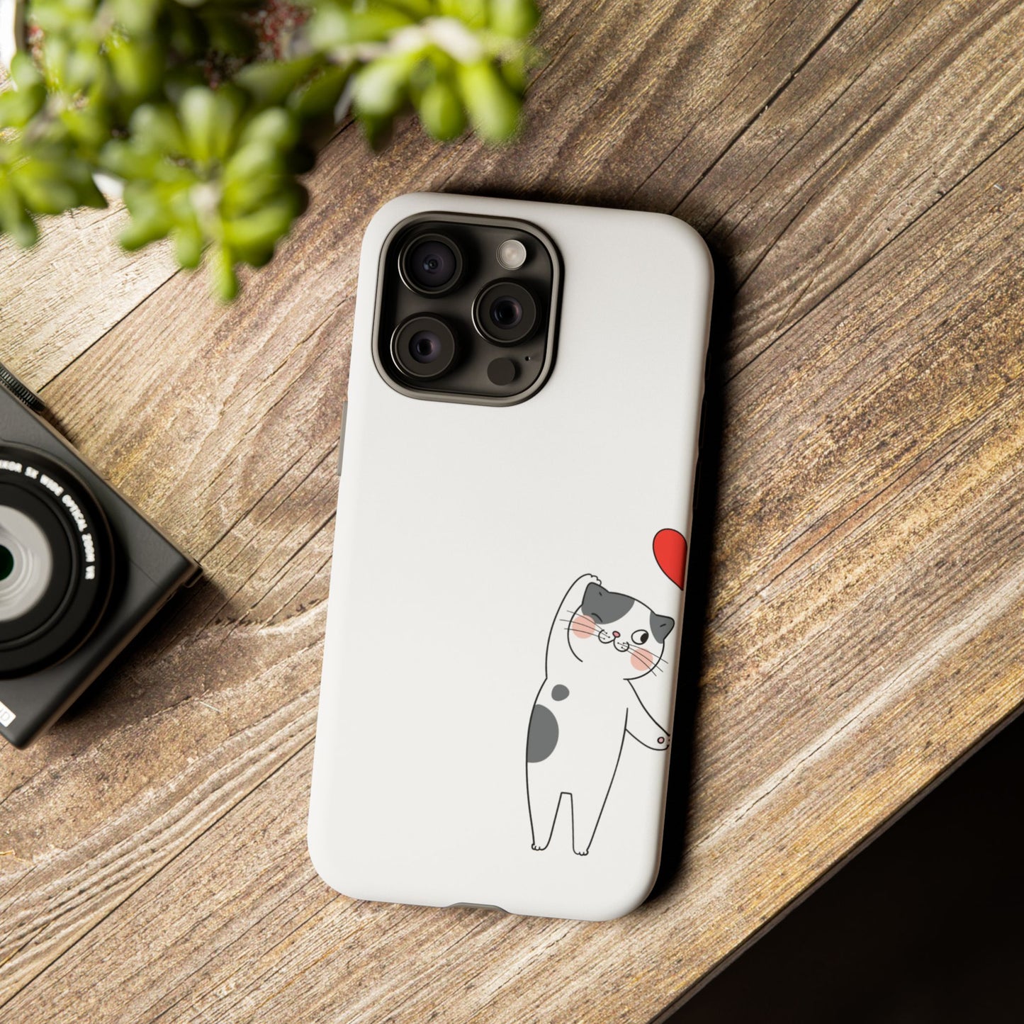 Tough Phone Case, Durable and Trendy Glossy Finish, Cute Stylish Design, Everyday Smartphone Protection