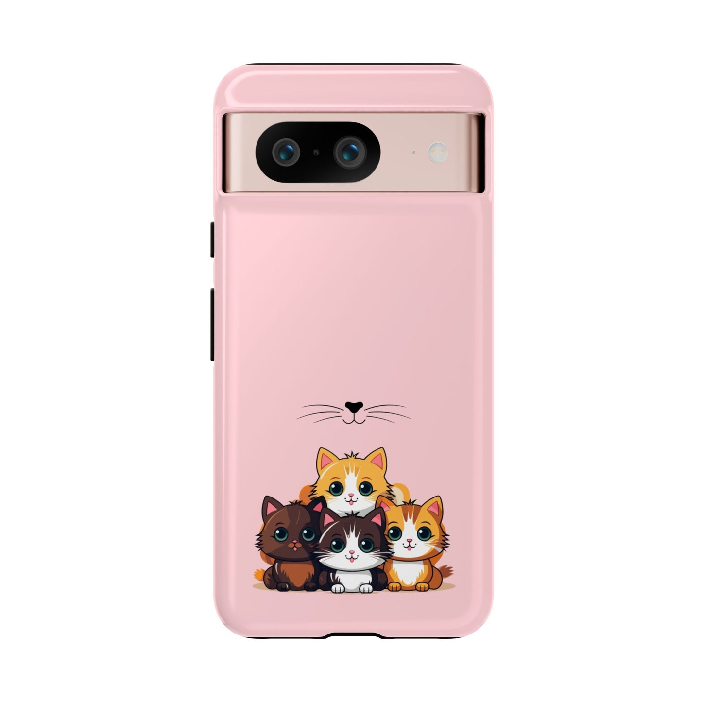 Durable Tough Phone Case, Glossy Stylish Finish, Trendy and Cute Design, Fashionable Everyday Smartphone Cover
