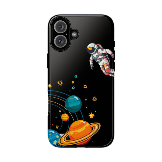 Cosmic Astronaut Phone Case - Tough & Stylish Space Design