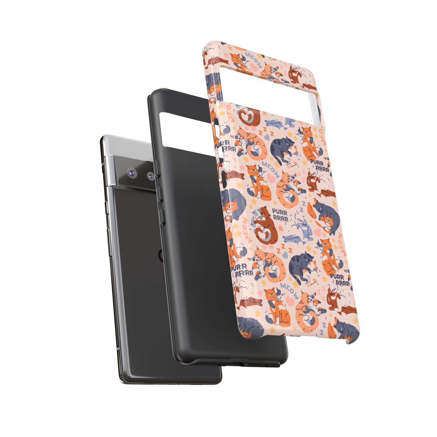 Durable Tough Phone Case, Trendy Cute Glossy Design, Stylish Smartphone Protection for Everyday Use