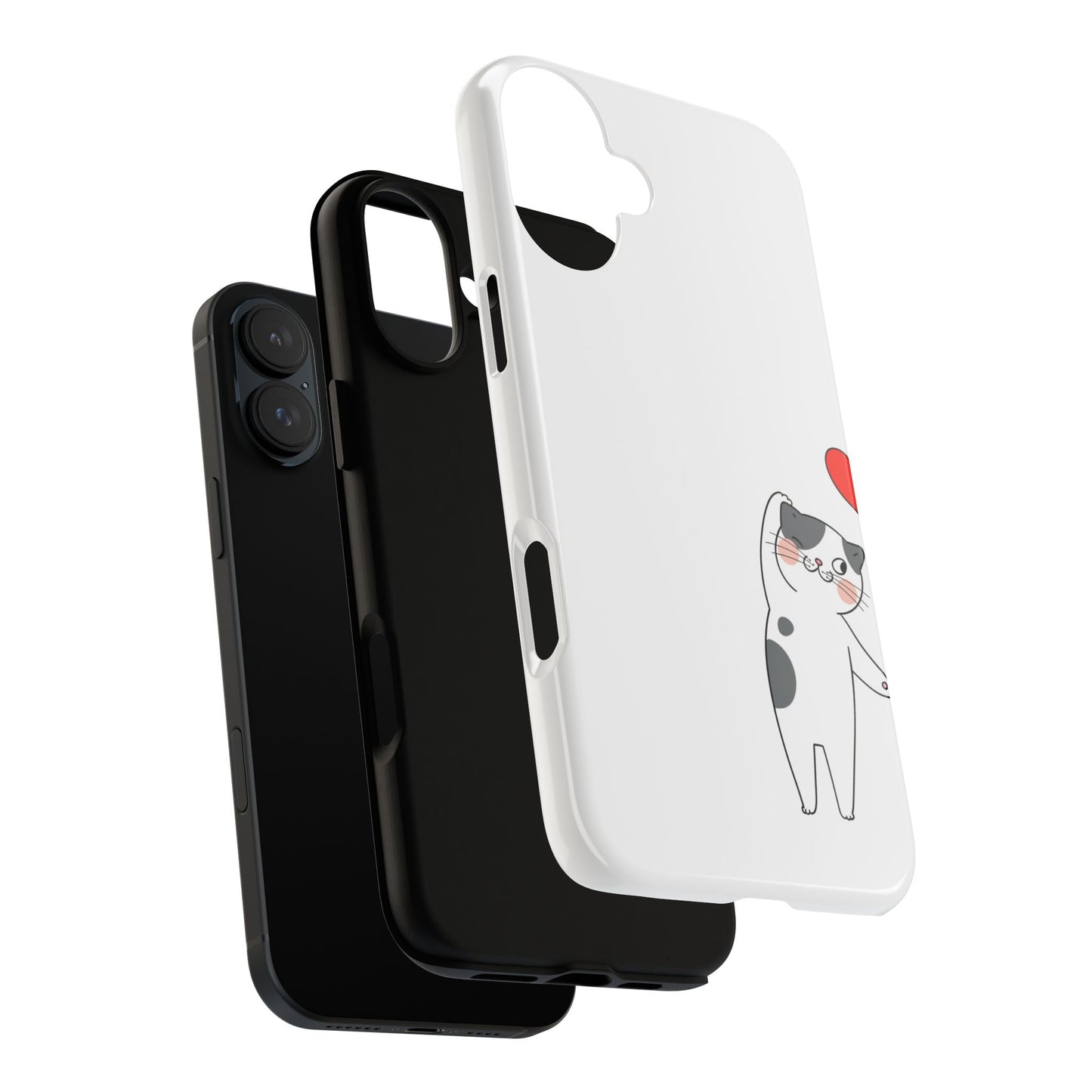 Tough Phone Case, Durable and Trendy Glossy Finish, Cute Stylish Design, Everyday Smartphone Protection