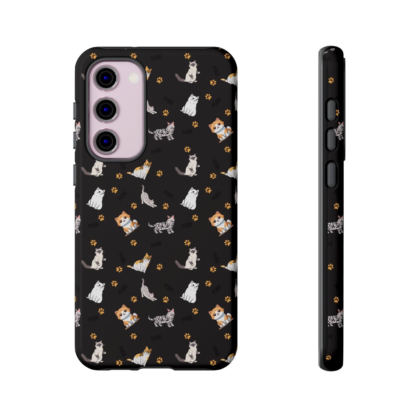 Durable Tough Phone Case, Stylish Glossy Finish, Trendy Cute Design, Everyday Protection for Smartphones
