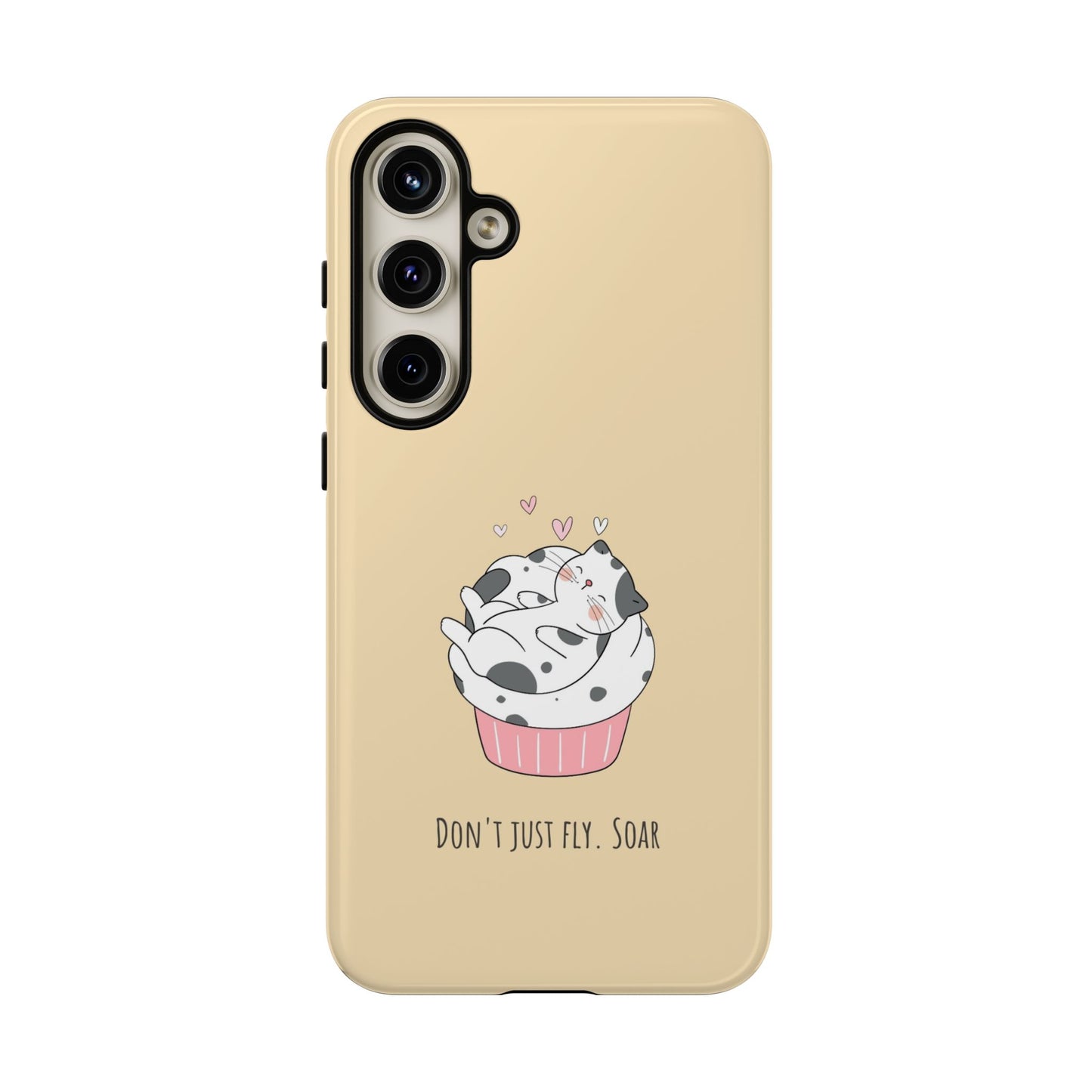 Tough Phone Case, Glossy Cute Design, Durable and Stylish, Trendy Smartphone Cover for Daily Use