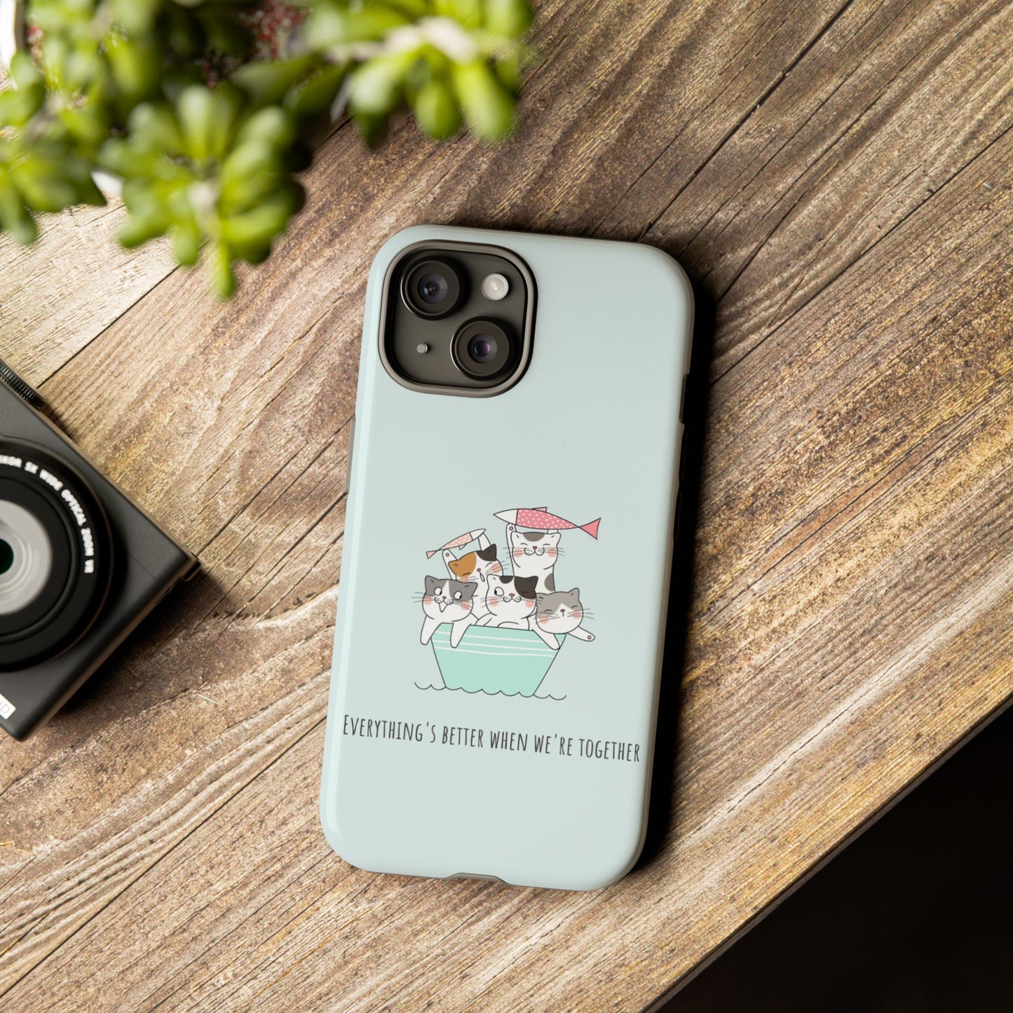 Durable Tough Phone Case, Trendy Glossy Finish, Stylish and Cute Smartphone Cover for Protection
