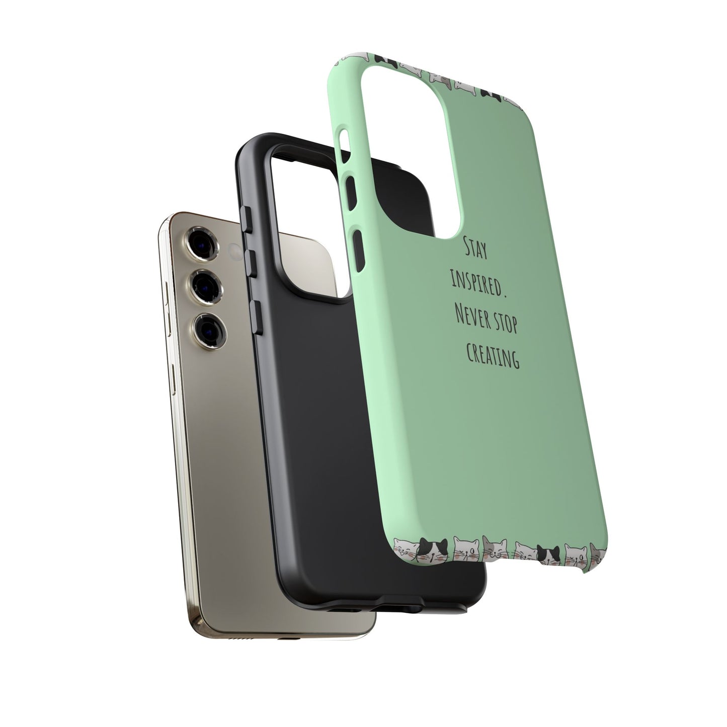Tough Phone Case, Trendy Durable Glossy Finish, Stylish and Cute Smartphone Cover for Daily Use