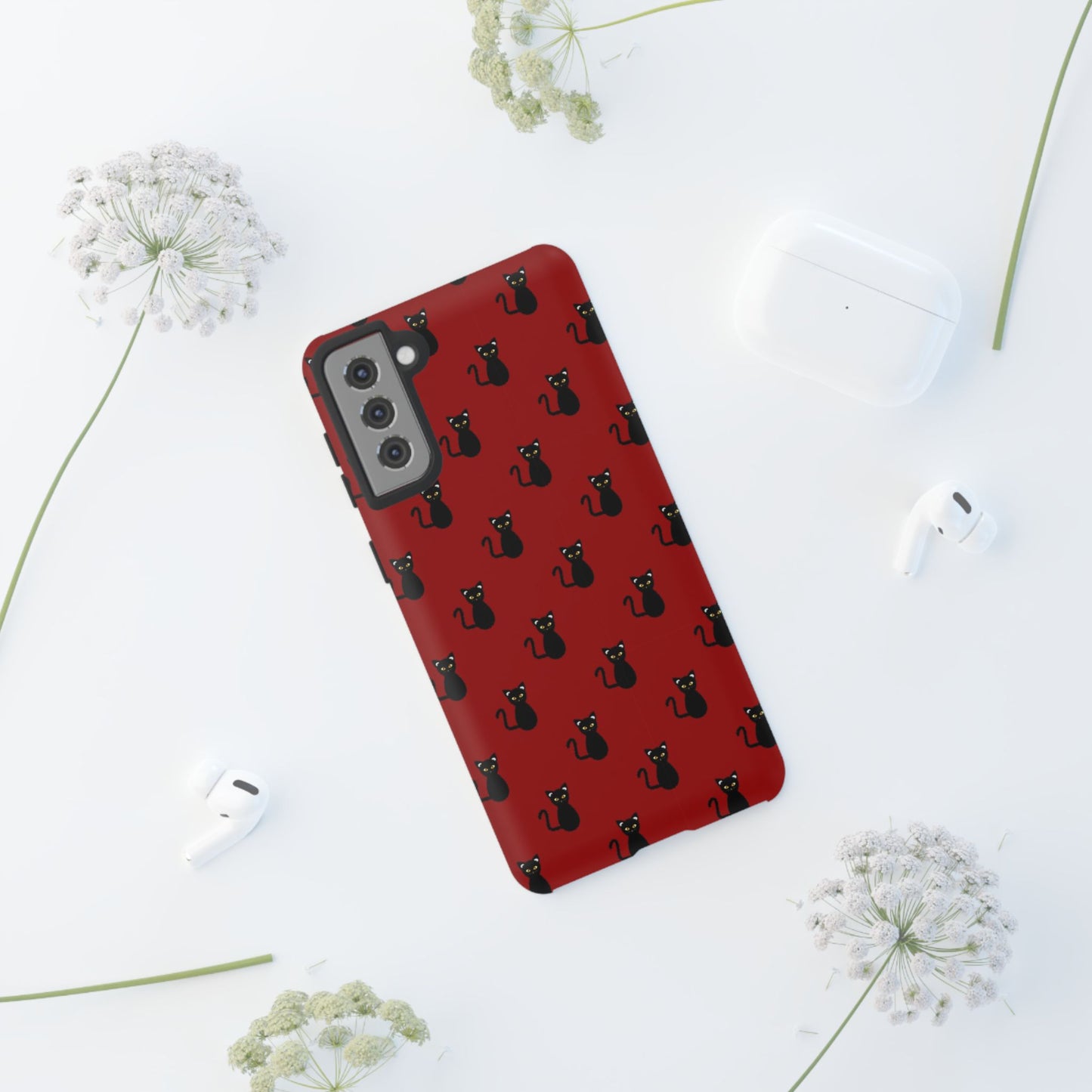 Tough Phone Case, Cute Glossy Finish, Trendy Durable Design, Stylish Cover for Smartphone Protection