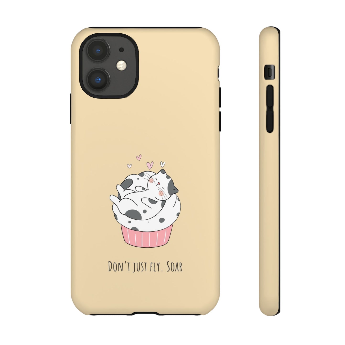 Tough Phone Case, Glossy Cute Design, Durable and Stylish, Trendy Smartphone Cover for Daily Use