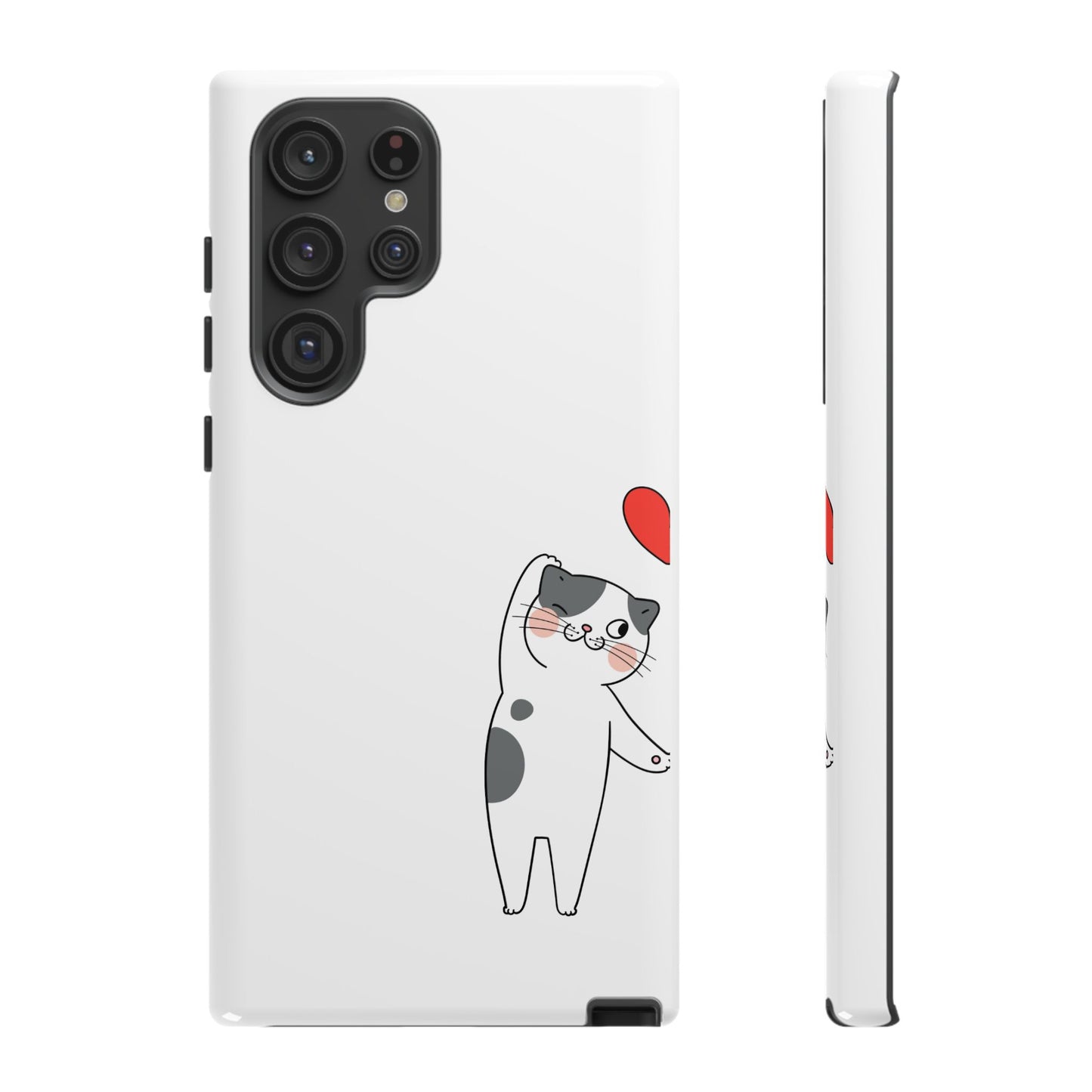 Tough Phone Case, Durable and Trendy Glossy Finish, Cute Stylish Design, Everyday Smartphone Protection
