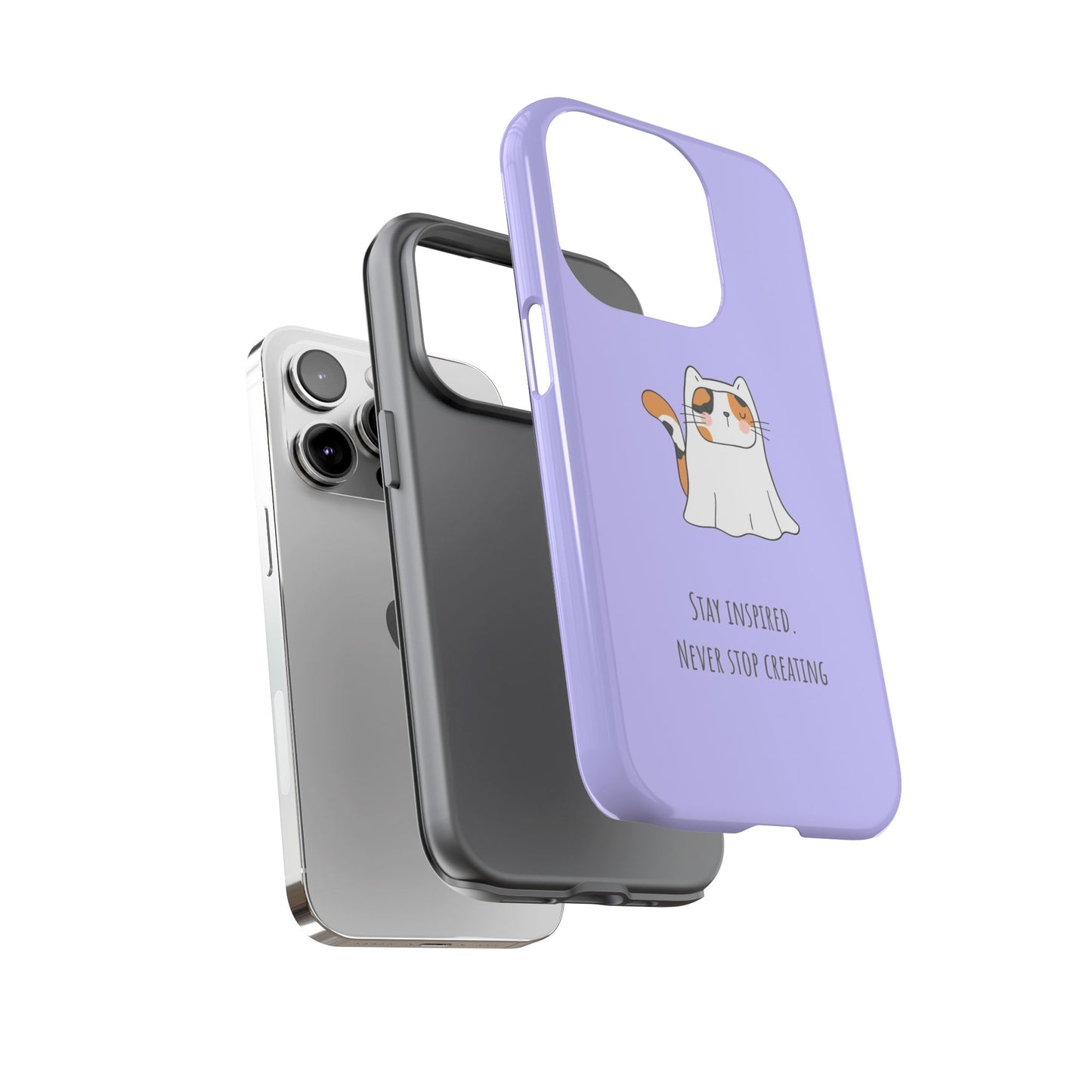 Tough Phone Case, Stylish and Durable Glossy Finish, Trendy Cute Cover for Smartphones